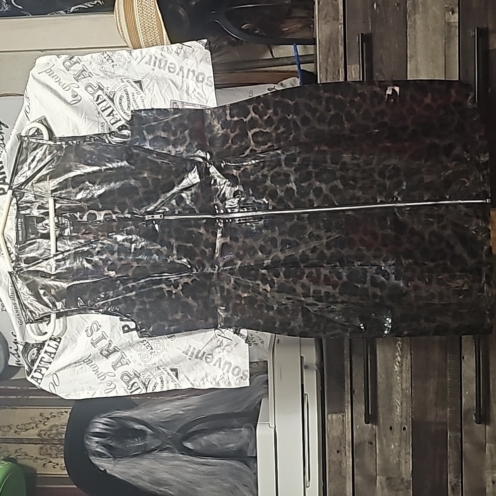 SHANE JUSTIN VINYL DRESS